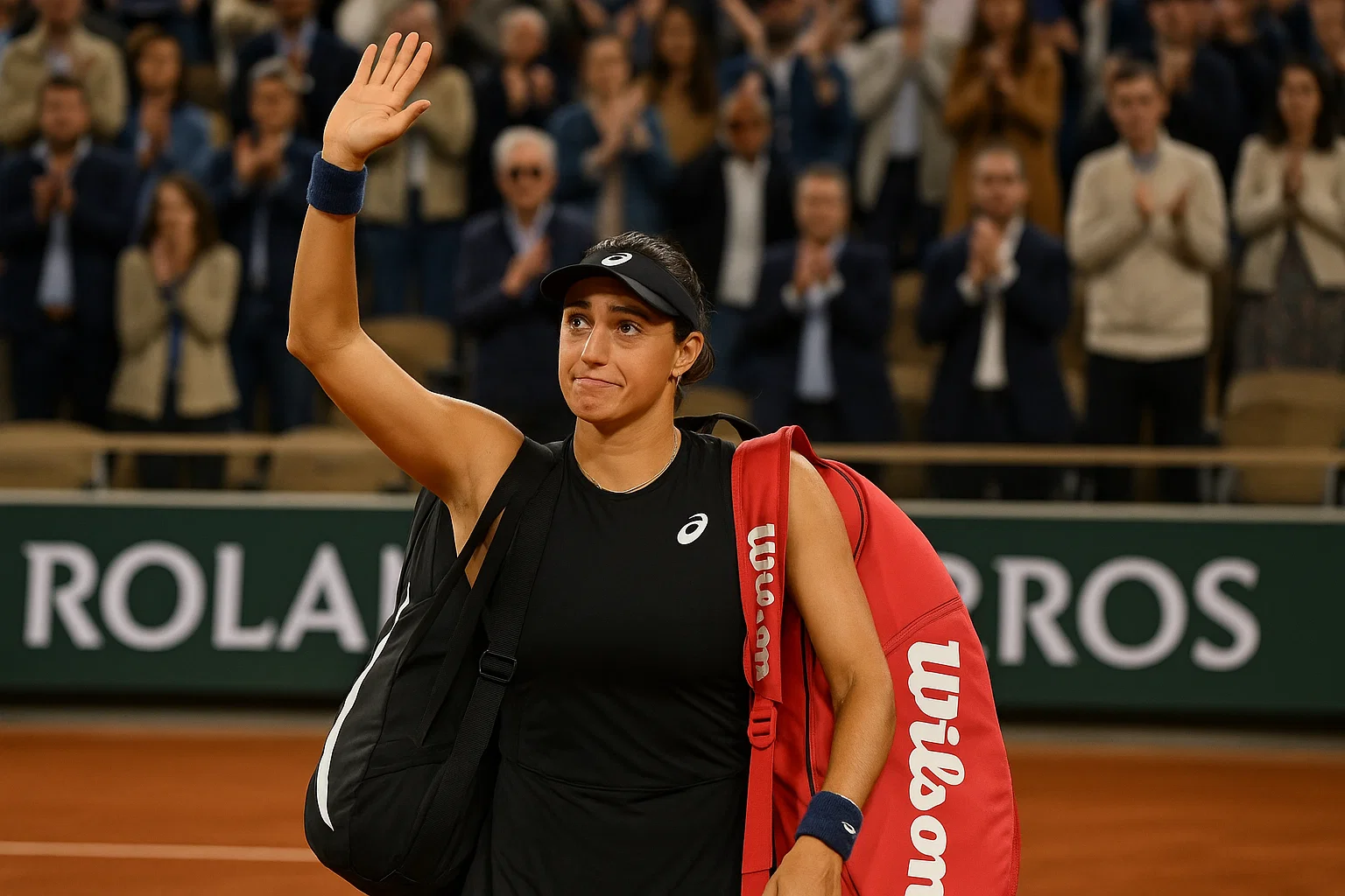 Caroline Garcia’s Farewell Match at Roland Garros Marks End of an Era in Tennis