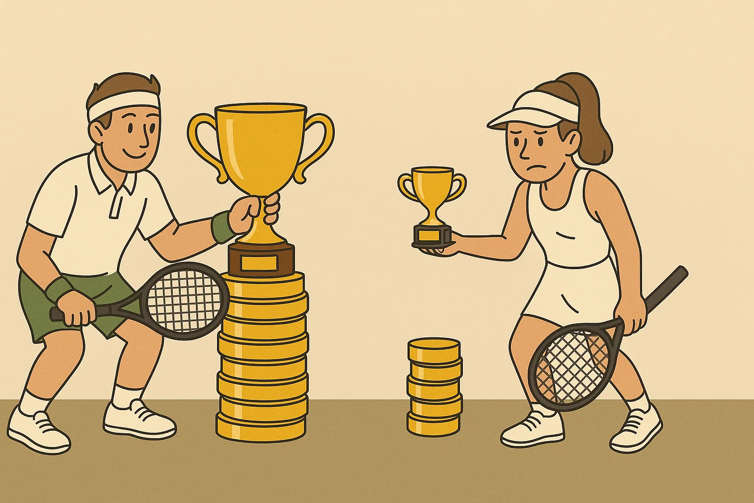 Financial Inequality in Professional Tennis: A Stark Reality